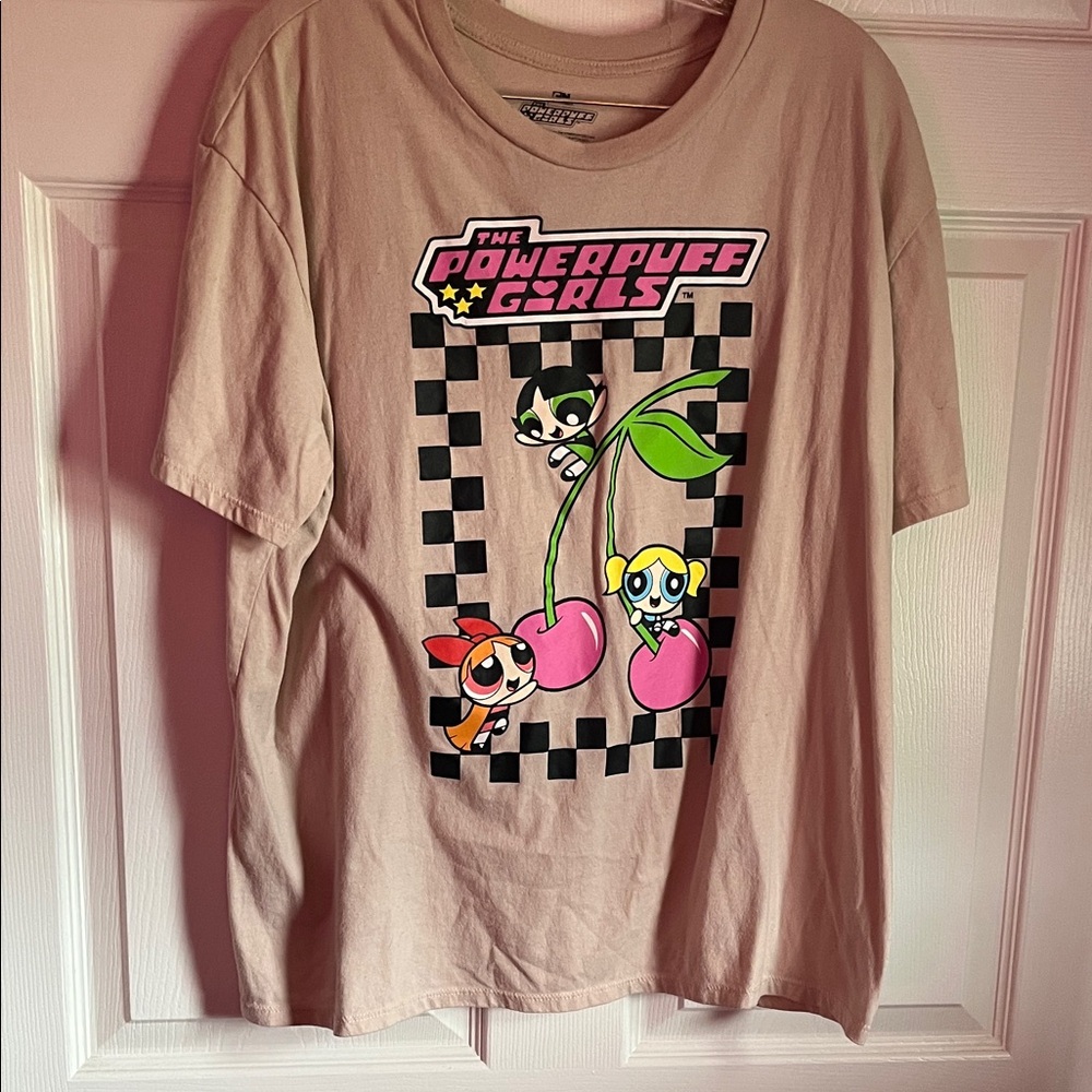 SOLD Cartoon Network Powerpuff Girls Beige Tee